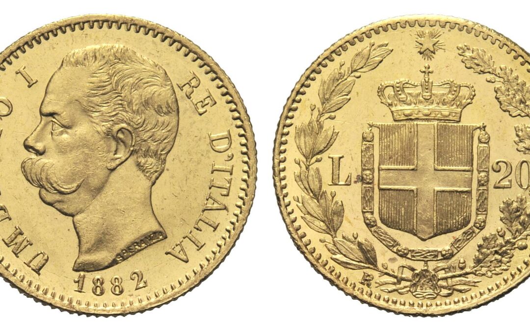 20 Lire in oro “Marengo”